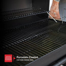 Nexgrill Premium 29" Charcoal Grill with Side Shelf, 552 SQ In Cooking Space, Adjustable Charcoal Tray, Chimney Air Vent, Warming Rack, Barrel Smoker Grill for Camping, Picnics, and More - 810-0029C by GreenHaven Gardens