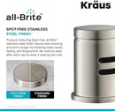 KRAUS Dishwasher Air Gap in Spot Free All-Brite™ Stainless Steel, KAG-1SFS by CozyNest Decor