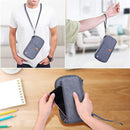 RFID Family Passport Wallet Holder Waterproof, Travel Document Organizer Credit Card Clutch Bag for Men Women by TinyTreasures Baby Boutique