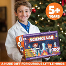 Science Kits for Kids | Ultimate Chemistry Lab Setup with 100 Experiments | Toys Set for Boys and Girls Age 7-8-9-12 by TinyTreasures Baby Boutique