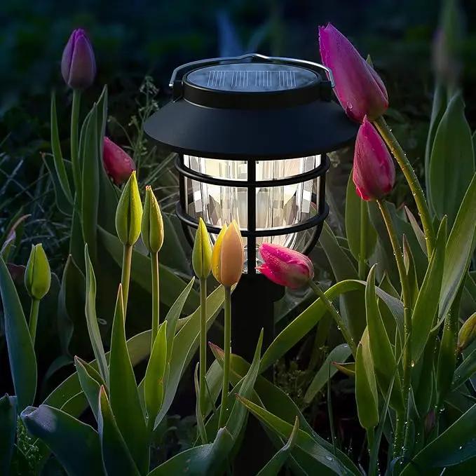 10 Pack Solar Pathway Lights Outdoor - Bright Solar Powered Garden Lights with Warm White LED, Auto On/Off Waterproof Path Lights Decorative, Landscape Lighting for Yard Patio Walkway Driveway, photo 6 of 7
