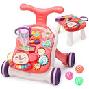 CUTE STONE Baby Walker for Boys Girls, 2 in 1 Sit-to-Stand Learning Walker and Activity Center, Baby Walking Toy, Early Learning Push Toy Gift for Infant by TinyTreasures Baby Boutique