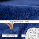 3x5 Blue Rug, Area Rugs for Living Room, Soft Plush Area Rugs for Bedroom, Non-Slip Indoor Carpet for Nursery, Study Room, Playroom, Home Decor by TinyTreasures Baby Boutique