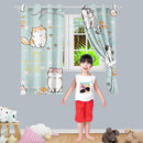 Lovely Cat Blackout Curtains 2 Panels 63" Inch Drapes for Kids Nursery Bedroom Kids Blackout Curtains Animal Themed Grommet Top Thermal Insulated Curtains for Nursery, 82 in x 63 in by TinyTreasures Baby Boutique