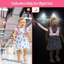 Accmor Toddler Harness Leash, Reflective Kid Harness with Anti Lost Wrist Link, Child Walking Harness Baby Leash Wristband Belt with Key Lock Design for Boys Girls to Outdoor Travel by TinyTreasures Baby Boutique
