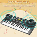 Kid Keyboard Piano - 37 Keys Piano Toys for Kids Beginners Electronic Pianos with Microphone Educational Musical Toy for 3 4 5 6 7 8 Year Old Boys Girls Gift by TinyTreasures Baby Boutique