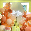 130pcs Peach Balloons Different Sizes 18" 12" 10" 5" Pastel Orange Latex Balloon Garland Arch Kit for Birthday Baby Shower Graduation Wedding Gender Reveal Anniversary Party Decorations by CozyNest Decor