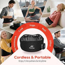 Morfone Red Light Therapy Belt, Cordless Infrared Light Therapy Pad for Body Heating Vibration Rechargeable Waist Wrap with Controller/Timer, 660nm&850nm, for Back Shoulder Muscle Pain Relief by CozyNest Decor
