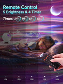 Northern Lights Projector,180 Lighting Modes Galaxy Projector for Bedroom,15 White Noise&Bluetooth Galaxy Projector for Bedroom,Remote+Timer Moon Star Projector Galaxy Light Projector,Christmas Gifts by TinyTreasures Baby Boutique