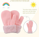 PESAAT Baby Girl Mittens Fleece Toddler Boy Mittens Warm Kids Winter Gloves Unisex Cold Weather Baby Gloves by TinyTreasures Baby Boutique