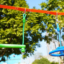 Kids Ninja Monkey Bars 2 Packs for Slackline Accessories for Slackline Obstacle Course for Backyard Attachments to Most Any Home Playground Equipment Sets by TinyTreasures Baby Boutique