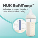NUK Perfect Match Slow Flow 2-in-1 Natural and Anti-Colic Bottle, 5oz., 4 Pack, BPA Free by TinyTreasures Baby Boutique