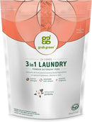 Grab Green 3-in-1 Laundry Detergent Pods, 24 Count, Gardenia Scent, Plant and Mineral Based, Superior Cleaning Power, Stain Remover, Brightens Clothes by TinyTreasures Baby Boutique