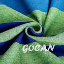 Hammock Chair Large Hammock Swing, 110 x 150cm Load 150kg, Cotton Hammock Chair Metal Spread Bar Wide Seat Swing Chair(Blue) by GreenHaven Gardens
