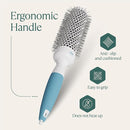 Professional Round Brush for Blow Drying - Small Ceramic Ionic Thermal Barrel Brush for Sleek, Precise Heat Styling and Salon Blowout - Lightweight Round Hair Brush (Barrel 1.3 inch, Bristle 2 Inch) by TinyTreasures Baby Boutique