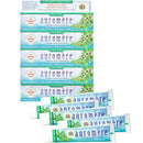 Auromere Ayurvedic Herbal Toothpaste, Fresh Mint - Vegan, Natural, Non GMO, Flouride Free, Gluten Free, with Neem & Peelu (4.16 oz), 5 Pack by CozyNest Decor