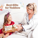 Kids Guitar Set - Musical Toys for 2 3 Year Old Boy Birthday Gifts, Montessori Toys for 2 Year Old Girls, Musical Instruments with Ukulele/Tambourine/Maracas for Toddler 2-4, Band Sets for Kids 3-5 by TinyTreasures Baby Boutique