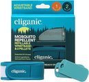 Cliganic Mosquito Repellent Pack (Wristband + 2 Refill Pellets) - Adjustable, Natural DEET-Free, Essential Oil Infused by TinyTreasures Baby Boutique