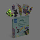 Welly Bandage Large Refill Pack | Adhesive Flexible Fabric, Glow-in-The-Dark & Waterproof Bandages | Assorted Shapes and Patterns for Minor Cuts, Scrapes, and Wounds - 160 Count by TinyTreasures Baby Boutique