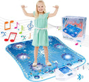 Frozen Toys Dance Mat for Girls - Electronic Dance Mat with Wireless Bluetooth for Children,Light Up LED Kids Musical Mat, Dance Floor Mat,Birthday Xmas Gifts for 3 5 7 9 10+ Year Old Girls Boys by TinyTreasures Baby Boutique