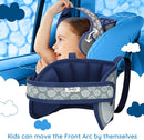 NAPUP Child Head Strap for Car Seat – Adjustable Polyester Carseat Head Support for Toddler (Dark Blue) by TinyTreasures Baby Boutique