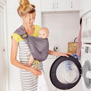 Mamaway Baby Ring Sling Carrier - Newborn and Toddler Sling (Supports up to 165lbs), IHDI Certified, Rayon & Linen Made, Soft & Breathable, Nylon 66 Safety Rings, Storage Pocket Design, Olive by TinyTreasures Baby Boutique