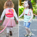 Toddler Leash Harness + Anti Lost Wrist Link, Accmor Cute Dinosaur Kids Harnesses with Leashes,3 in 1 Baby Walking Wristband Child Outdoor Anti-lsot Tether Rope Reins for Chidren Girls (Pink) by TinyTreasures Baby Boutique