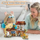 Honey Bee Workshop Mini Building Set, Creative DIY Simulation Building Toys, 1242PCS Mini Building Honey Bee Workshop Set Boys Girls 6+ by TinyTreasures Baby Boutique