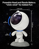 AIRIVO Dreamers Star Projector,Astronaut Galaxy Projector Bluetooth Speaker with Remote,White Noise,Interactive Posture Adjustment,Room Bedroom Decor,Birthday Christmas Gifts for Kids Adults by TinyTreasures Baby Boutique