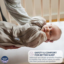 Nested Bean Air 6-in-1 Adaptable Baby Sleep Sack - Unweighted - Comfort & Safety for Natural Sleep, Preferred Arm Position Reduces Startle Reflex, Better for Baby, NB (7-13lbs) Sage by TinyTreasures Baby Boutique