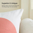 HOdo Home 2PCS 18x18 Pillow Covers-Throw Pillow Cover,Tufted Boho Jacquard Pillow Covers,Farmhouse Decorative Pillow Cover,Pillow Cases for Couch,Sofa,Bed,Chair,Living Room,Home Decor by CozyNest Decor