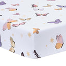 Lambs & Ivy Butterfly Dreams Pink/Gold 3-Piece Nursery Baby Crib Bedding Set by TinyTreasures Baby Boutique