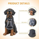 Garden Dog Statues Outdoor Decor, 13" Solar Powered LED Lights Outdoor Statue Garden Decorations Rottweiler Figurine for Patio, Lawn, Yard Art Decoration, Housewarming Garden Gift by CozyNest Decor
