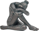 Guichifun Yoga Dancer Statue Home Decoration - Resin Sculpture Modern Creative Home Ballet Thinker Dancers Handicrafts Art Ware Home Décor Office Room Ornament Gifts 13.5 x 9.5 x 11.25 Inch