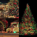 2 Pack 200 LED Solar Christmas Lights Outdoor Waterproof, Solar String Lights for Outside, Solar Outdoor String Light with 8 Lighting Modes for Xmas Tree Wedding Party Yard Decorations (Red and Green) by GreenHaven Gardens