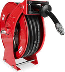 Fuel Hose Reel, 3/4" x 50FT Retractable Diesel Hose Reel, 300 PSI Industrial Heavy Duty Auto Swivel Rewind Hose Holder Reels, for Vehicle Tank Truck Trailer Ship by GreenHaven Gardens