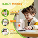 Microscope for Kids, 1000X HD Pocket Kids Microscope, 2.1'' LCD Screen Mini Micrscope for Kids 8-12, Science Mini Scope Toy Kits, Handheld Miniscope Educational Gifts for Kids, 32 GB TF Card Included by TinyTreasures Baby Boutique