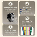 JrTrack 5 Kids Smart Watch by Cosmo | Best Kid-Safe Phone Watch | Precision Real-Time GPS Tracking | Call, Text, Activity, School Settings | Spotify Music | Parental Controls | SOS & Safety Alerts by TinyTreasures Baby Boutique