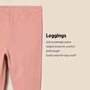 Amazon Essentials x Sofia Grainge Unisex Toddlers and Babies' Legging, Pack of 3 by TinyTreasures Baby Boutique