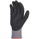 Amazon Basics Micro-Foam Nitrile Coated Work Gloves, Nylon Liner Fiber, Touch Screen, Grey, Size 9/L, 12 Pairs by GreenHaven Gardens