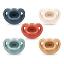 NUK Timeless Comfy Pacifier | 100% Silicone, One-Piece Design | BPA-Free, Gentle on Baby’s Skin | 5-Pack, for 6-18M by TinyTreasures Baby Boutique