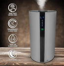 Air Innovations AI-104 Ultrasonic Cool Mist Humidifier for Large Bedroom – Quiet Cool Diffuser with 3.5L Tank, 35-Hour Runtime, Auto Shut-Off, Top-Fill Design – Ideal for Home, Baby, & Plant Rooms by TinyTreasures Baby Boutique