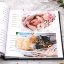 Holoary Photo Album 4x6 200 Photos Two Pictures Per Page, Memo Writing Area for Each Pocket, 200 Pockets 4”x6”, Printed Book Cover Travel Design Natural Beach Vacation Honeymoon Memories by TinyTreasures Baby Boutique