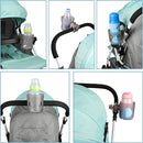 Accmor Universal Cup Holder, Stroller Cup Holder, 360° Rotatable Large Caliber Designed Bottle Holder for Stroller, Bike, Wheelchair, Walker, Scooter, Transparent Grey by TinyTreasures Baby Boutique