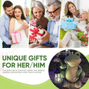 YODY Solar Garden Statues Outdoor Decor- Yard Decorations for Patio, Balcony, Backyard, Lawn Ornaments - Frog Figurines with LED Light- Unique Birthday House Warming Gifts for Women, Mom, Dad by CozyNest Decor
