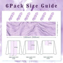 6 Pack Lilac Cheesecloth Table Runner 10FT Rustic Gauze Cheese Cloth Table Runner for Wedding 20 x 120 Inch Long Bridal Baby Shower Table Decor Boho Fabric Sheer Birthday Party Table Decorations by CozyNest Decor