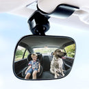 Universal Car Interior Rearview Baby Mirror Wide Angle Convex Mirror Clip-on mirrors for Viewing Rear Passengers by TinyTreasures Baby Boutique