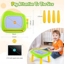 Smasiagon Toddler Toys Age 1-2 Year Old Boys Girls, Magnetic Drawing Doodle Board Pad Educational Learning Toys for 1 2 3 Year Old Boys Girls Gifts Birthday Party (Green) by TinyTreasures Baby Boutique