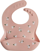 Loulou Lollipop Soft, Waterproof Silicone Feeding Bib for Babies and Toddlers by TinyTreasures Baby Boutique
