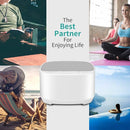 Magicteam Sleep Sound White Noise Machine with 40 Natural Soothing Sounds and Memory Function 32 Levels of Volume Powered by AC or USB and Sleep Timer Sound Therapy for Baby Kids Adults (B-White) by TinyTreasures Baby Boutique